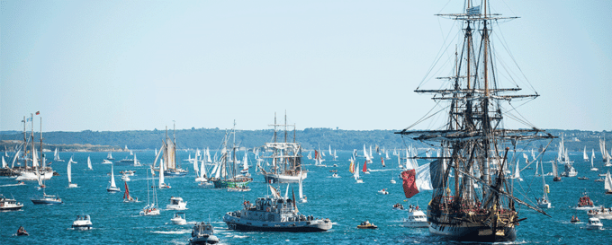 Internationales Seefest in Brest