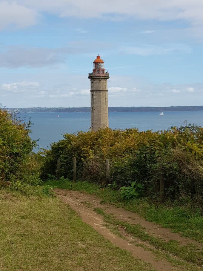 phare du portzic, rando sentier côtier, tourisme Brest